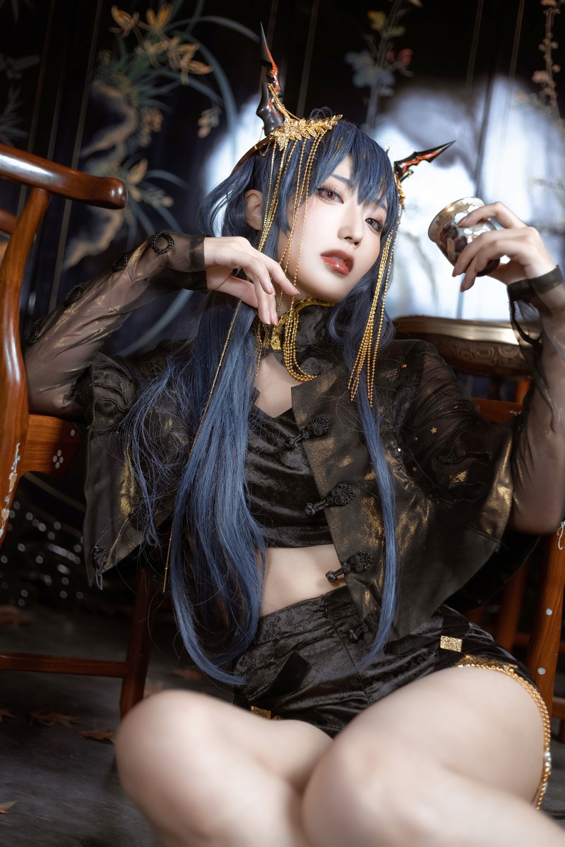 切切Celia 明日方舟 陈 音律联觉 Cosplay 写真 12P插图8