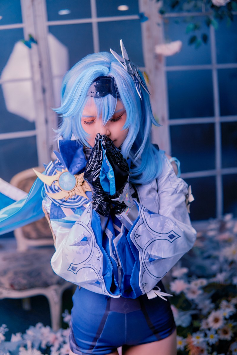 Joyce Lin2x Eula Cosplay Genshin Impact 写真 39P插图5