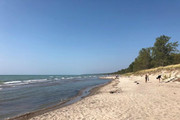 Nearby beach