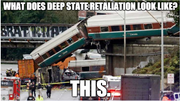 Derail deep state retaliation