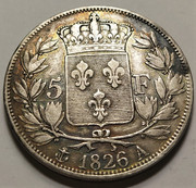 5 Francos de Carlos X - Francia, 1826 IMG-20220323-202541