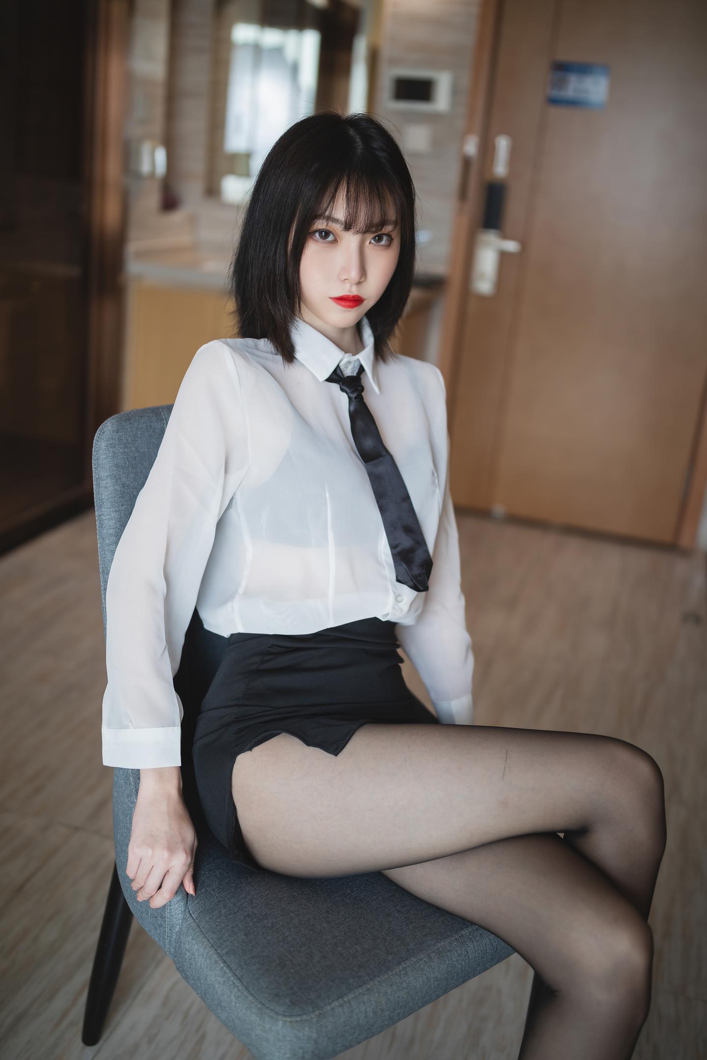 许岚LAN NO.004 OL制服 1