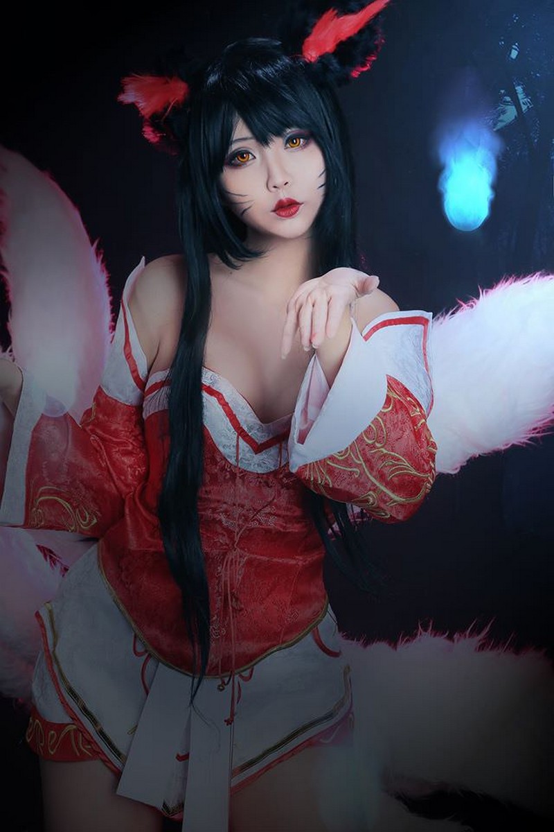 Hana Bunny 阿狸 Ahri Cosplay写真｜英雄联盟 LOL 九尾妖狐 Ahri 高清图片[14P-12.7M]插图2
