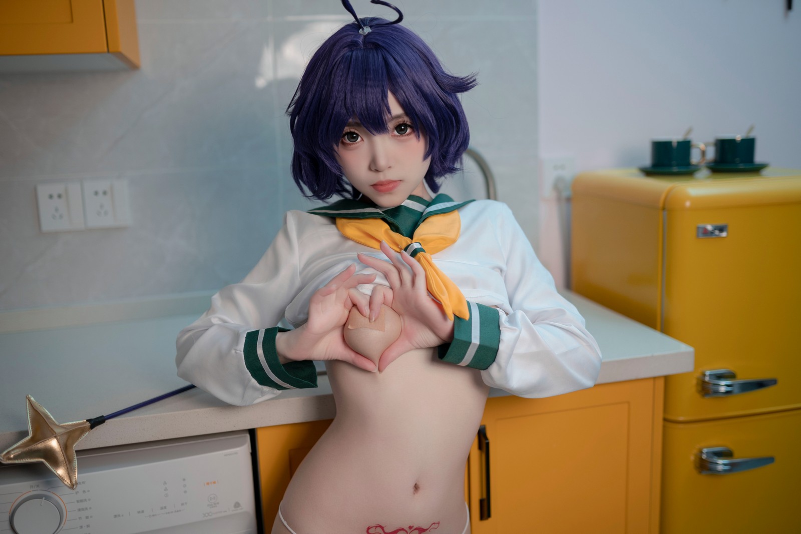 Bangni邦尼 – 憧憬成为魔法少女 柊舞缇娜 Cosplay 写真集（88P-5V-926MB）插图2