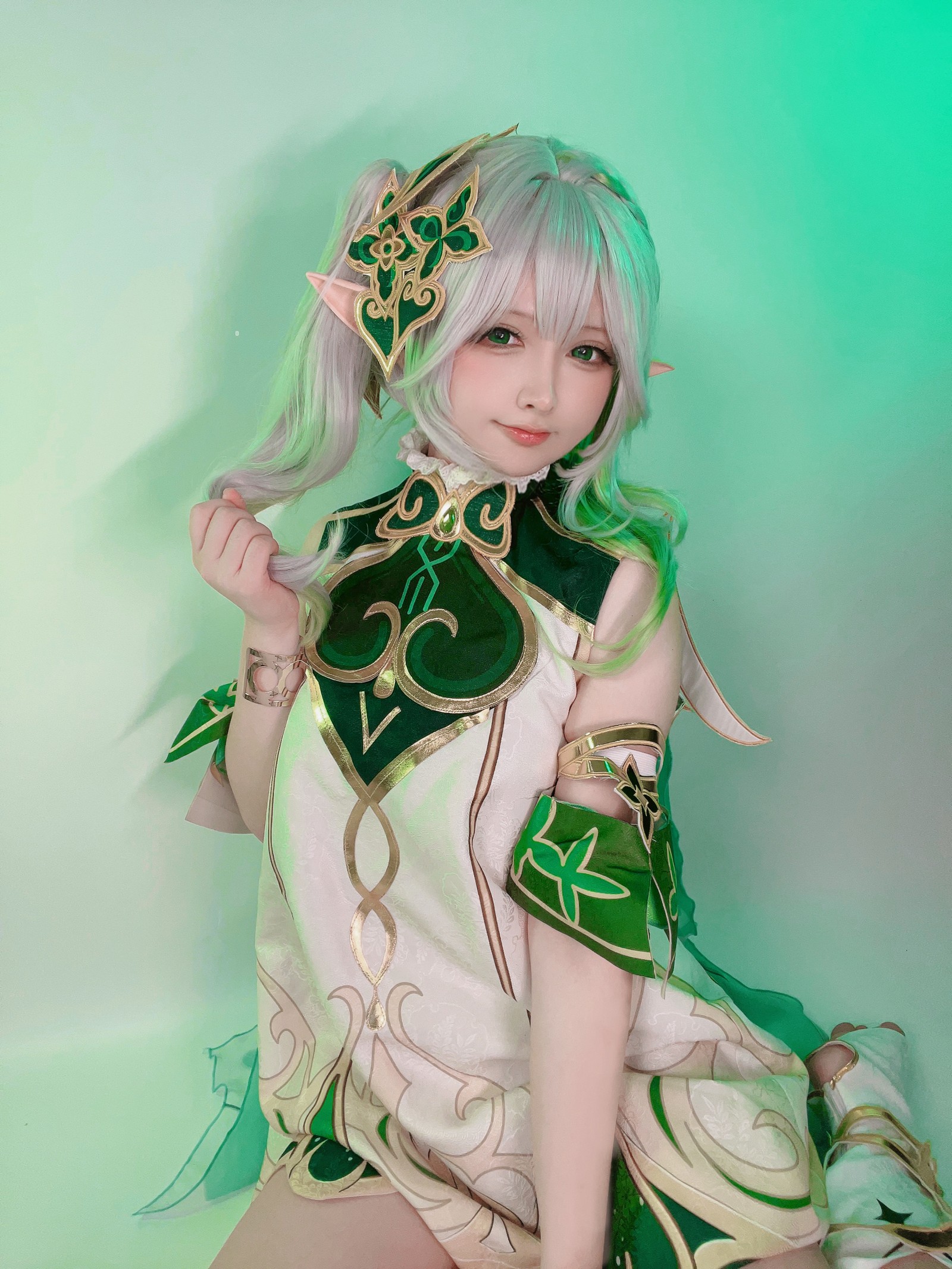 樱梨梨 小草神 Cosplay 写真集｜日系角色摄影（38P｜71MB）插图7