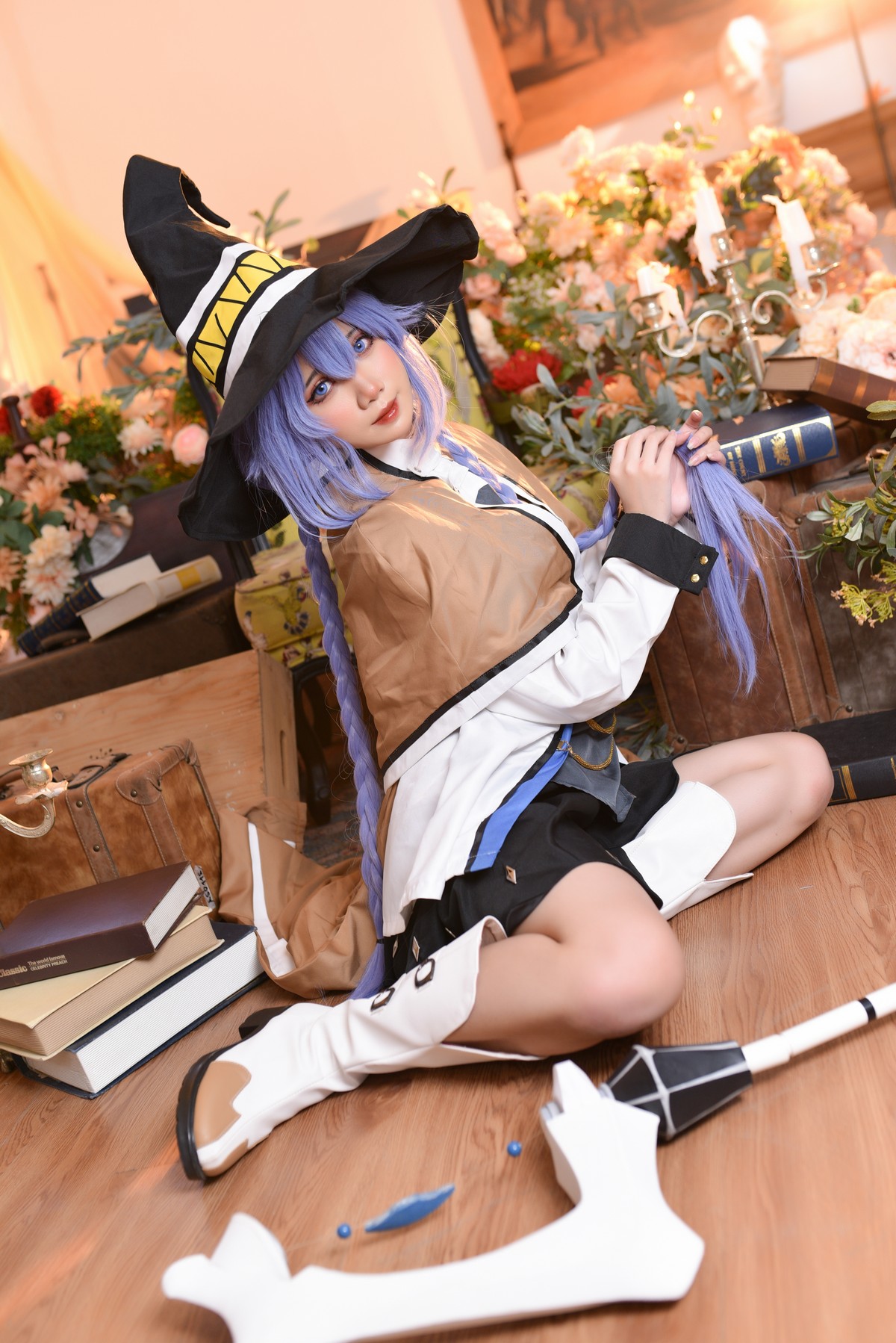 PoppaChan Roxy Cosplay Set (Mushoku Tensei) – 147 Photos 466MB插图
