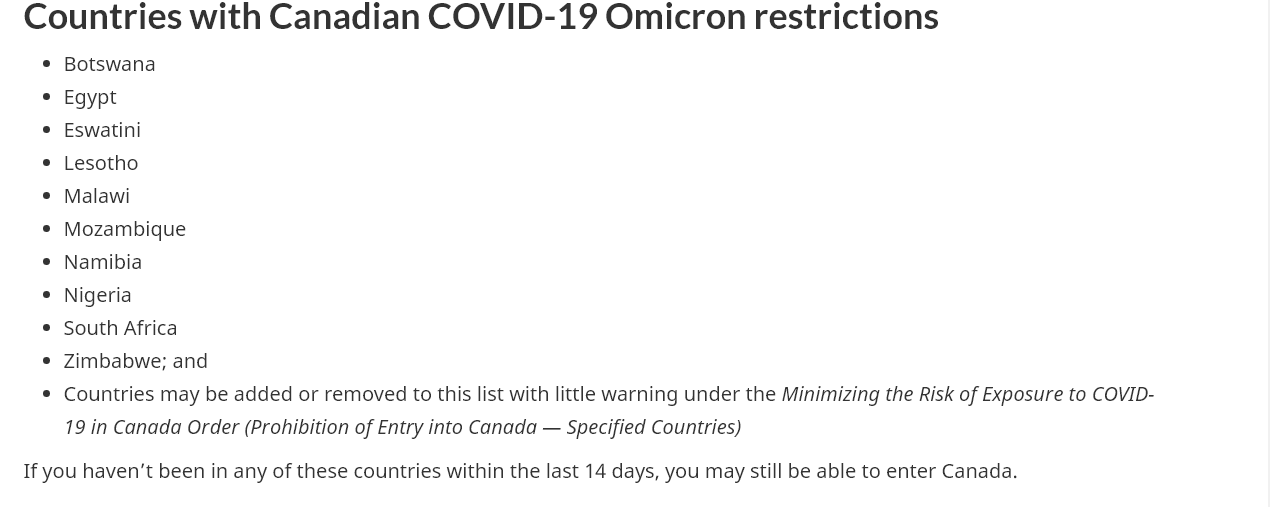 Coronavirus en Canada: Noticias, cancelaciones - Foro USA y Canadá