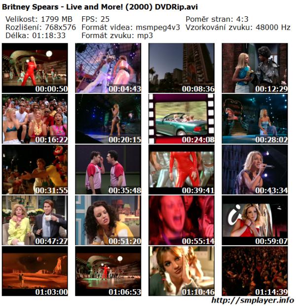 Britney Spears - Live and More! (2000)