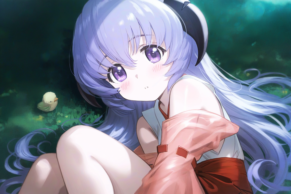 1girl, hanyuu, higurashi no naku koro ni, {kobayashi ritz}, {{reoen}}, [[liduke] s-1895143968