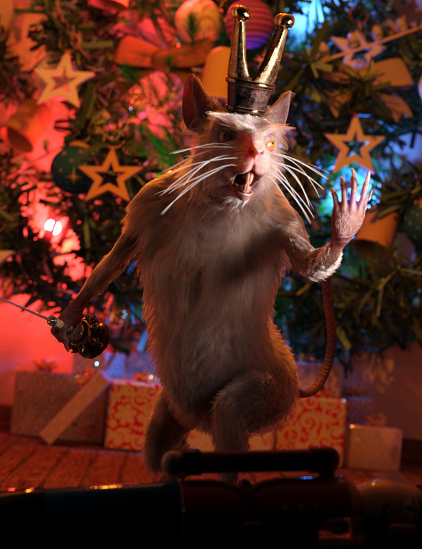 Nutcracker poses for Mouse King Nutcracker poses for Mouse King