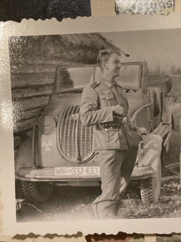 Fotos Wehrmacht Kraftfahrer Kübelwagen Ostfront (2)