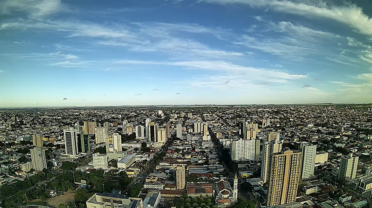 Campo Grande nesta manhã de quinta-feira