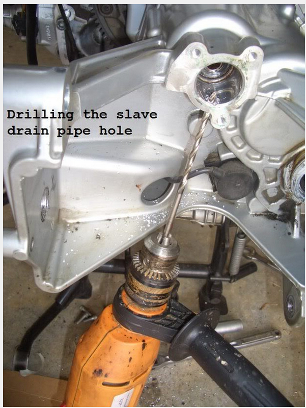 CLUTCH WEEP HOLE DRILLING