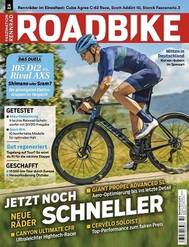 Cover: Roadbike Rennrad Magazin No 10 Oktober 2022