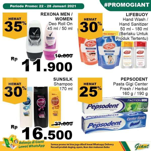 Katalog Promo Giant 22-28 Januari 2021