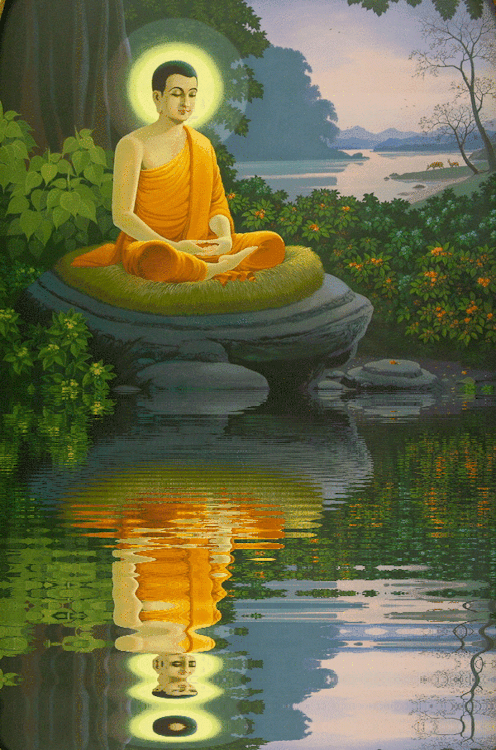 la fake news de bouddha athée 1188618102buddha-mediation-inner-peace-animated-gif-19