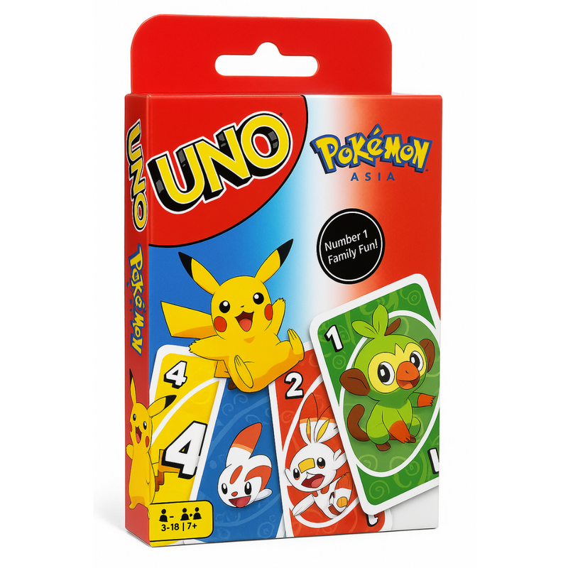 Playing Cards Uno Pokemon