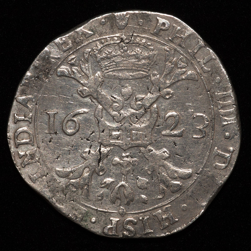 1 Patagón. Felipe IV. Ducado de Brabante. Amberes. 1623. PAS6901