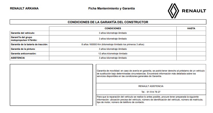 GARANTÍA ARKANA ETECH
