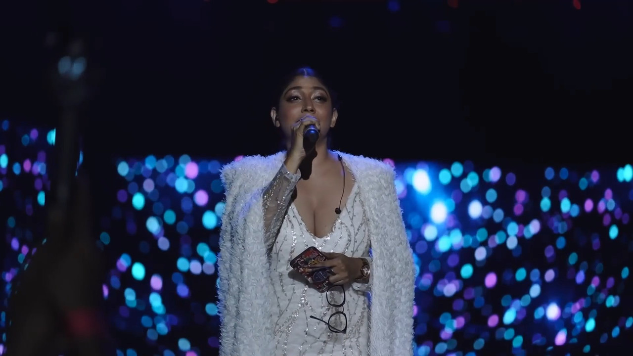 Abhaya Hiranmayi Big Boobs and Cleavage shaking.mp4_snapshot_00.52.469