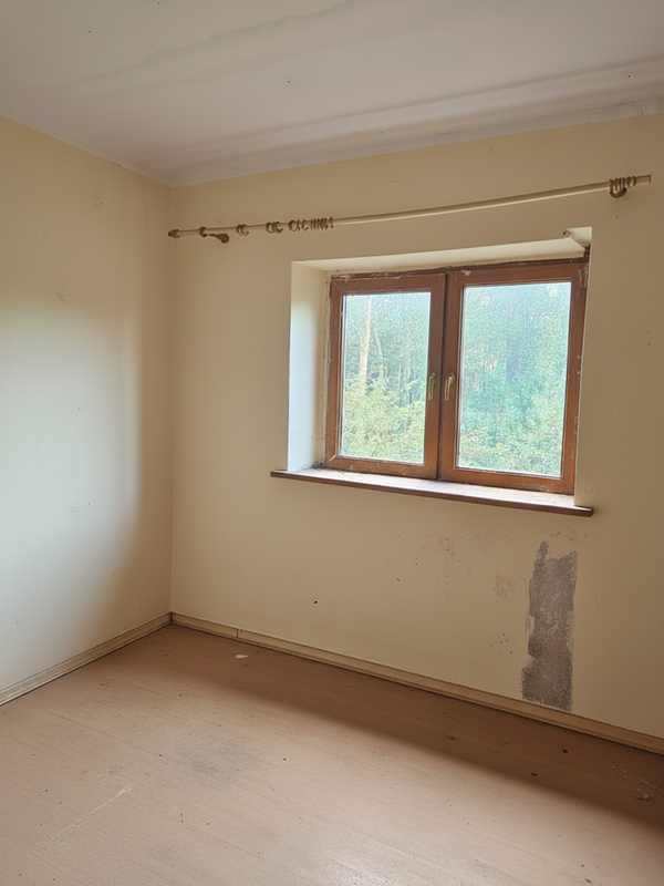 Pokój po opróżnianiu