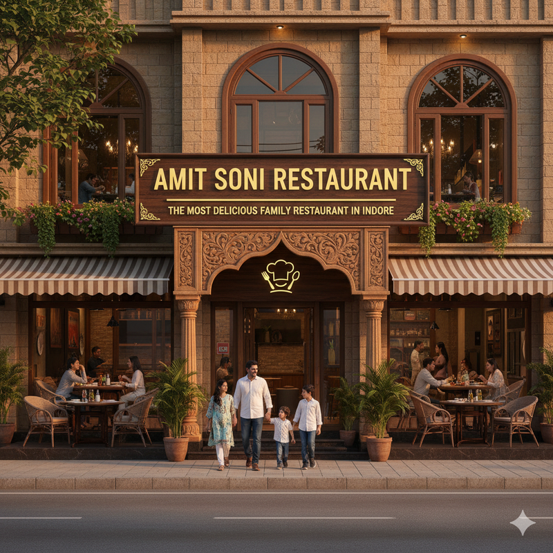 Amit Soni Restaurant – इंदौर का सबसे स्वादिष्ट फैमिली रेस्टोरेंट