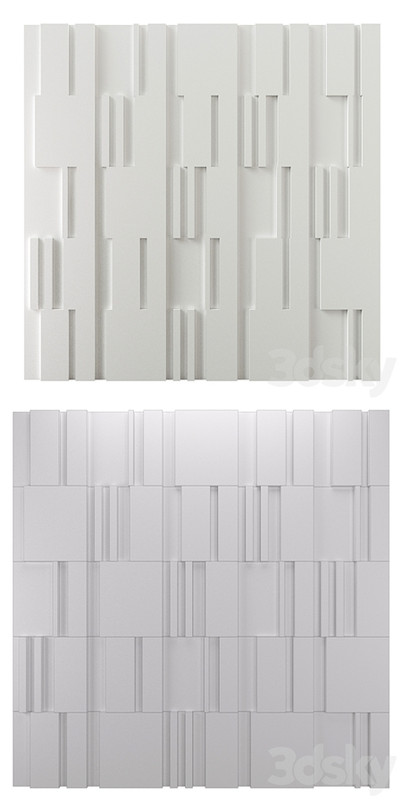 OM Gypsum 3d panel 