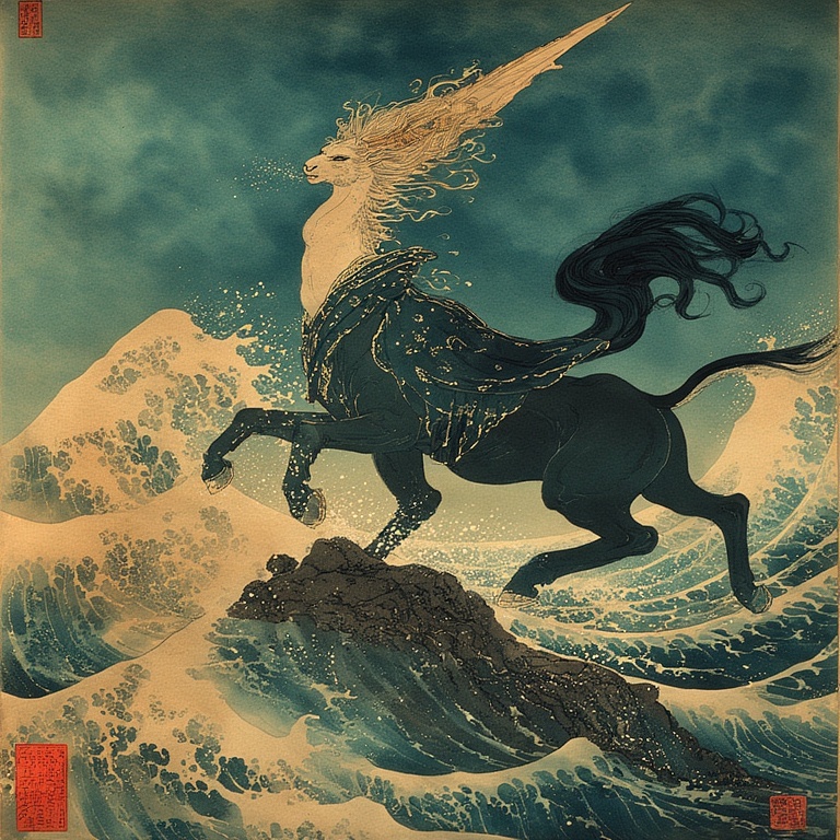 Arrival-of-Centaur-1987-Art-by-(2)