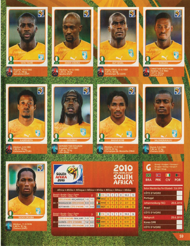 Album Panini Sudáfrica 2010-59