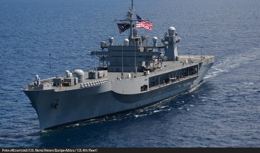 Američki zapovjedni brod u Splitu 3