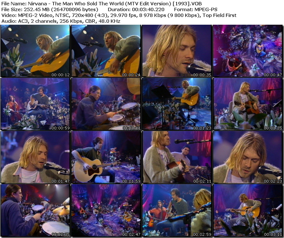 Nirvana - The Man Who Sold The World (MTV Edit Version) [1993].VOB_tn