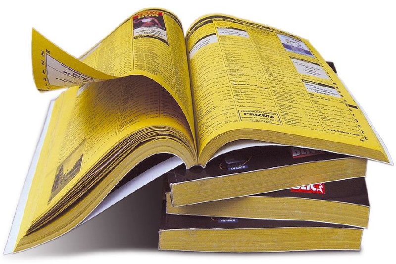 Après un siècle d'existence, pages blanches et pages jaunes vont disparaître Annuaire