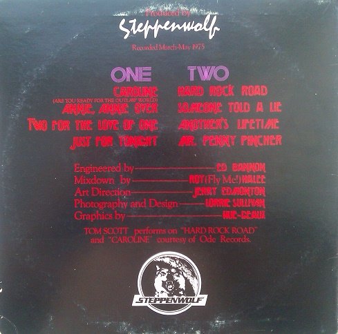 Steppenwolf - Hour Of The Wolf (1975) [Vinyl Rip 24/192] Lossless+MP3