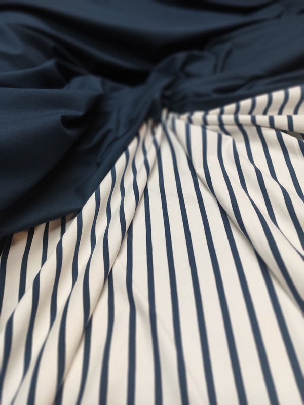 бретонка бело синяя   синий футер