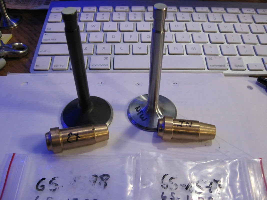 New Valves and Guides