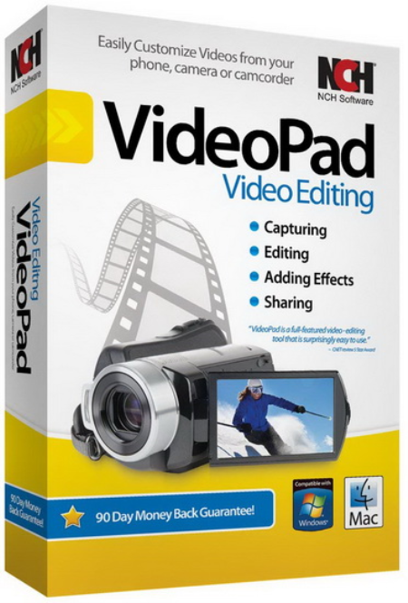 NCH VideoPad Video Editor Professional 10.75 Beta