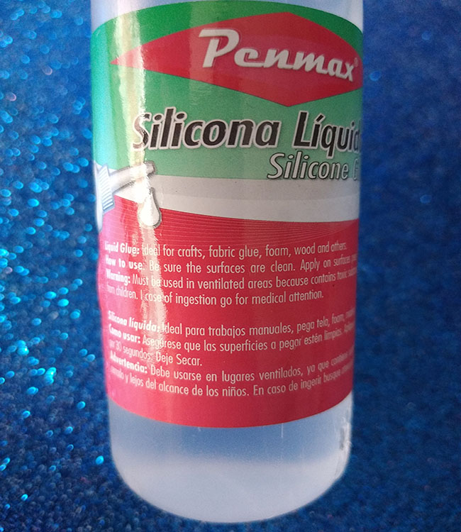 Silicona líquida Penmax de 60ml, Vidrio, Plástico, Icopor, Cartó