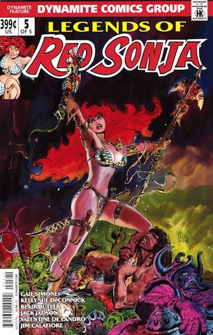 Legends Of Red Sonja #1-5 (2013-2014) Complete
