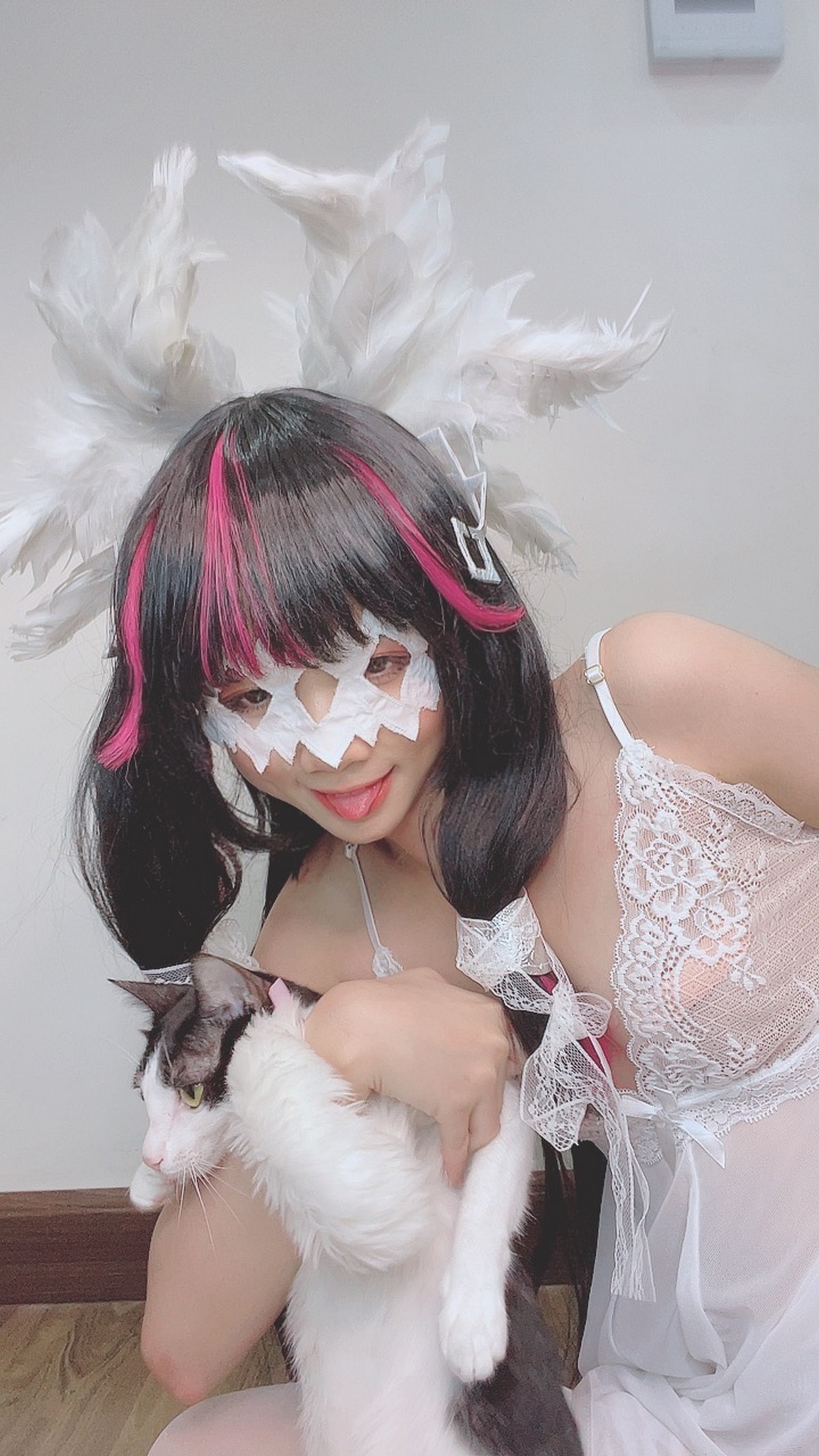 PoppaChan Columbina Cosplay Set (Genshin Impact Fatui) – 146 Photos 346MB插图5