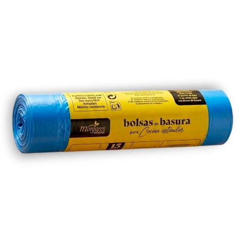 Manjares Hogar Bolsas de Basura Para Cocina 30 L 15/1