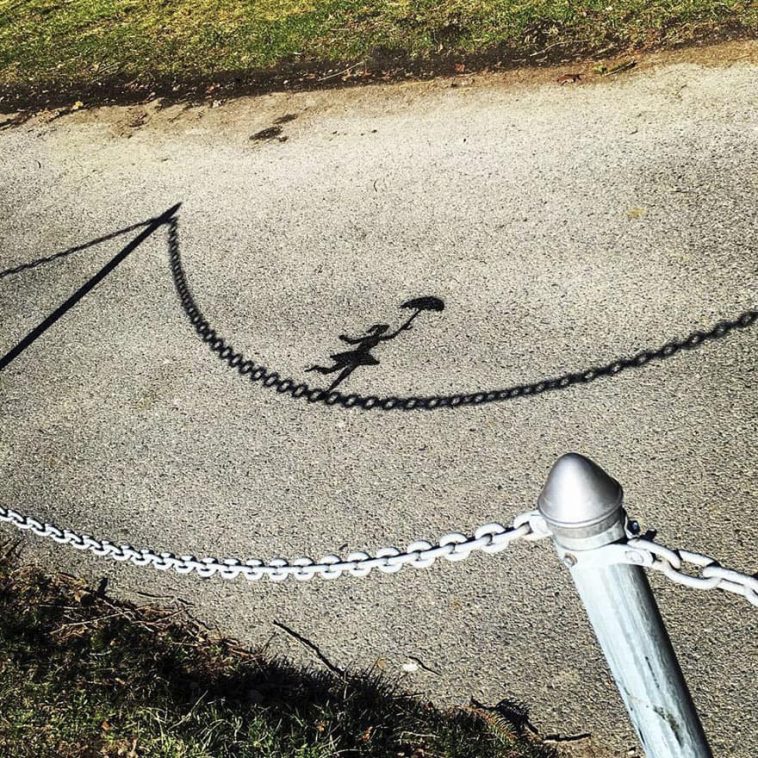 Талантливый художник преображает улицы города, пока его не поймала полиция