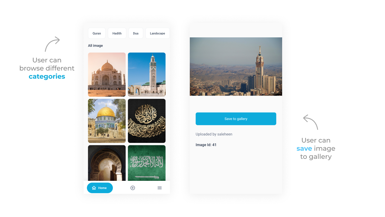 Image or wallpaper app with admin app and server side code : flutter android ios - 5