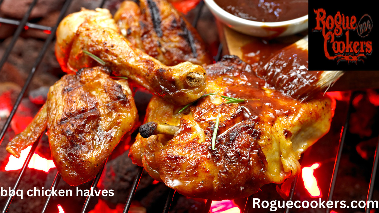 bbq chicken halves