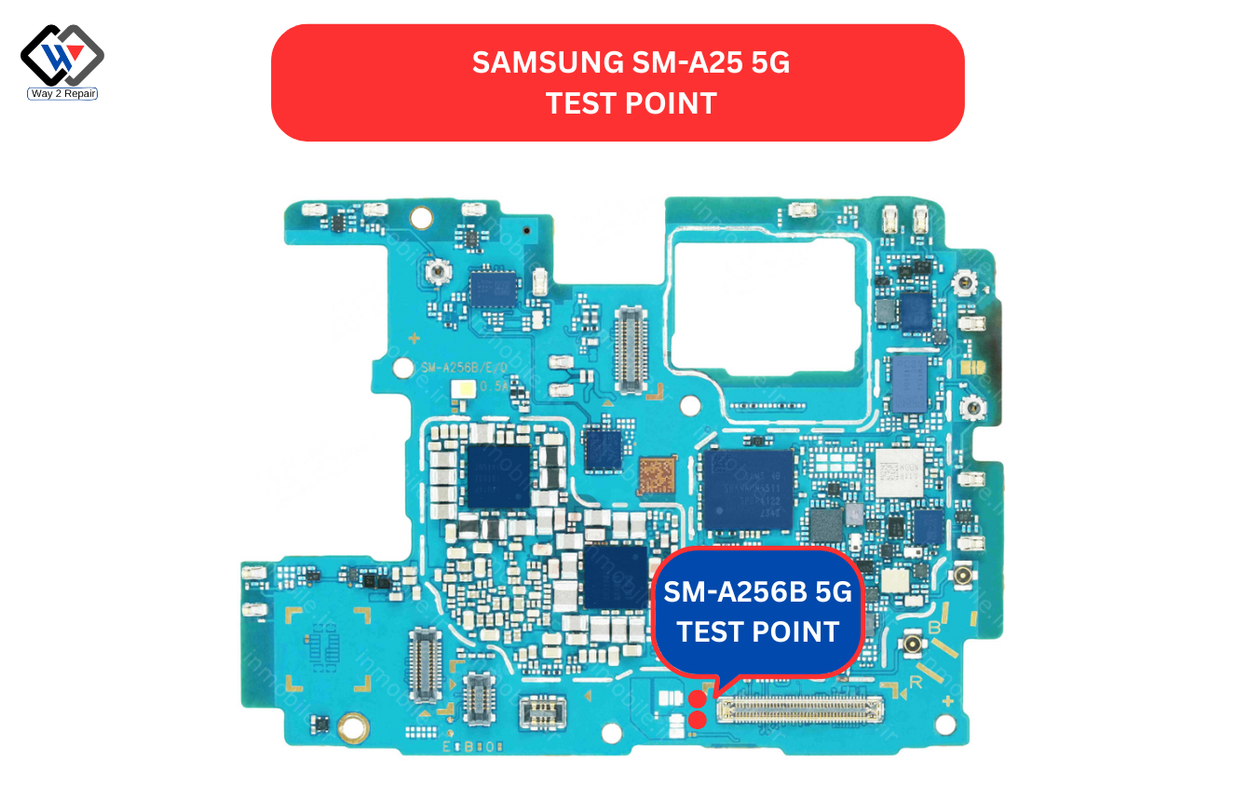 Samsung A25 5G SM-A256B Test Point