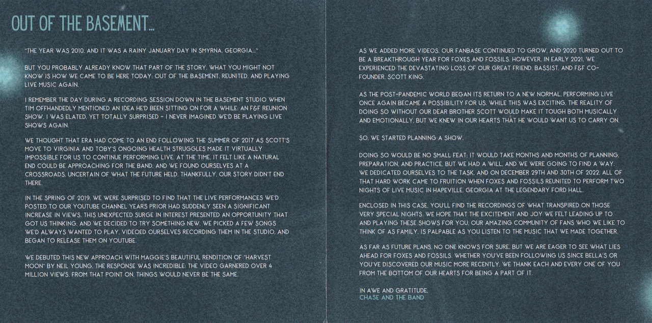 Download Foxes and Fossils5 Albums including recent 2023 release (EAC
