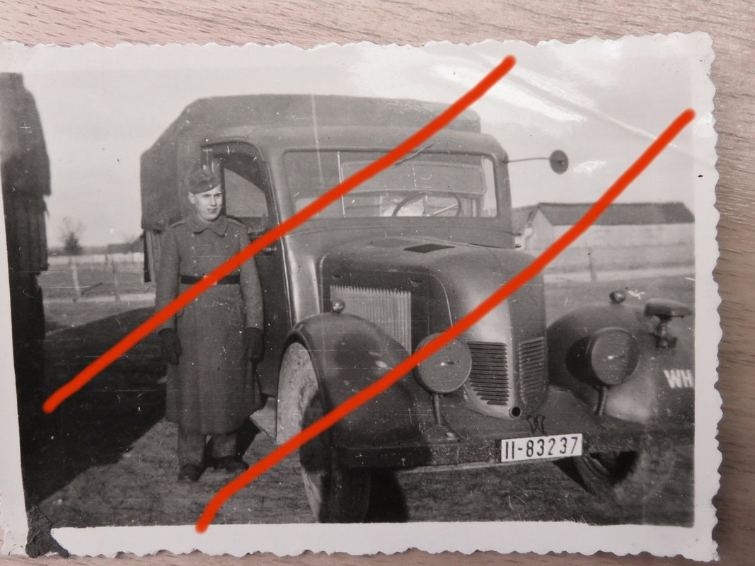 2.WK Foto Wehrmacht LKW Phänomen Granit 1500 Pri