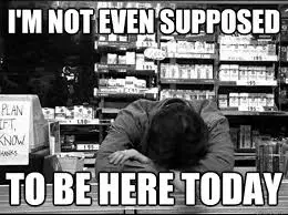 not supposed to be here