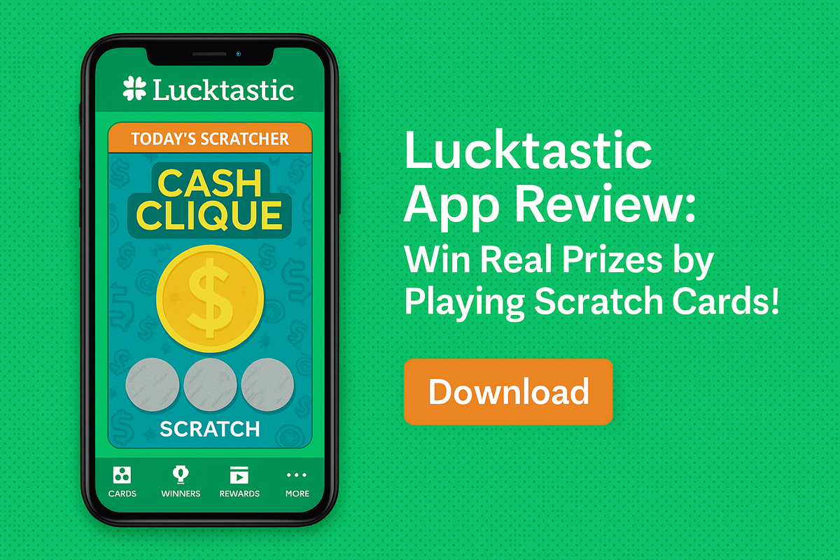Lucktastic scratch card win rewards preview