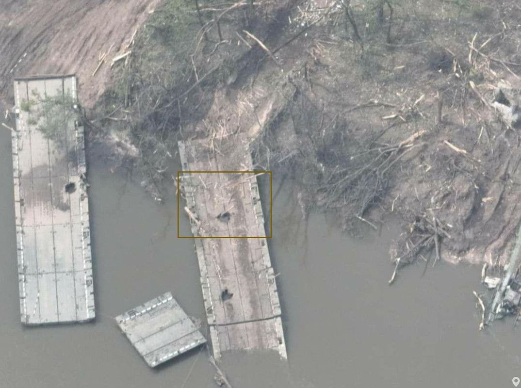 1025 River link pontoon (for PP-2005 floating bridge system) destr 11 05 22