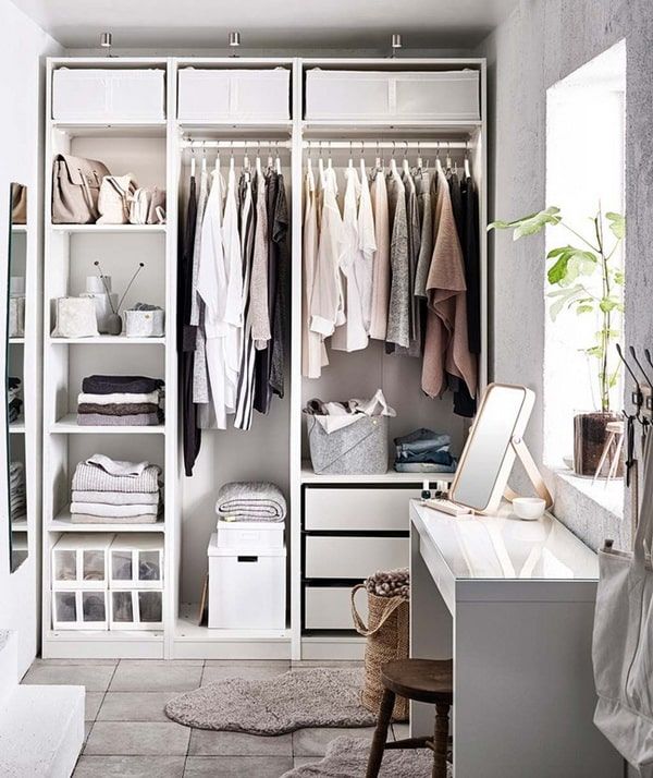 Ideas para vestidores pequeños_ ✅ Cómo conseguir qeu un vestidor